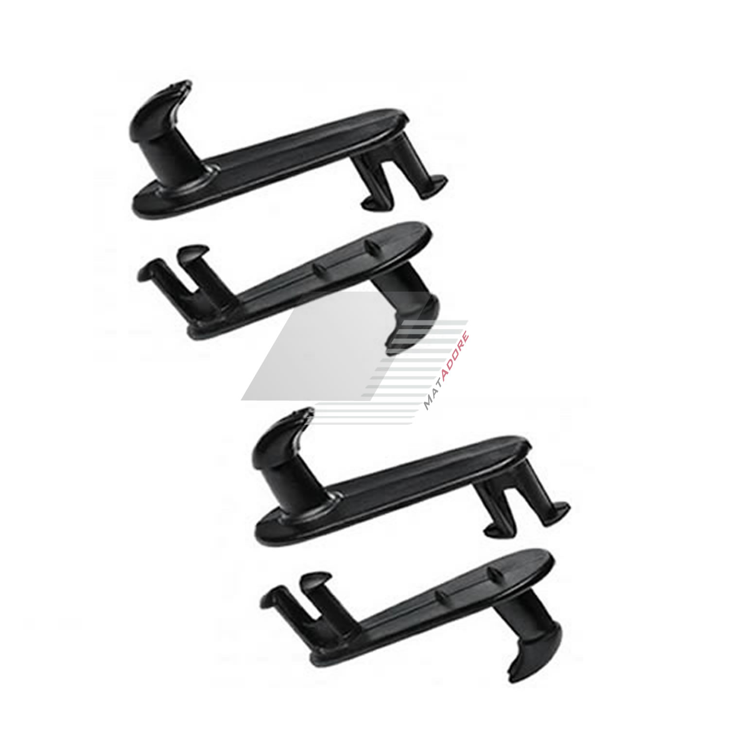 Toyota Mat Fixing Clip 2012 Backwards *Hook *4 Pieces